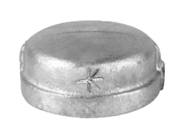 BULK PACK 10 X K-BRAND CAP GALV END 20MM