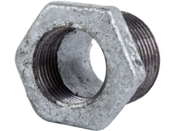 BULK PACK 10 X K-BRAND BUSH GALV REDUCING 25X20MM