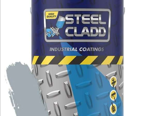 STEEL CLADD QUICK DRY ENAMEL FORD GREY 1L