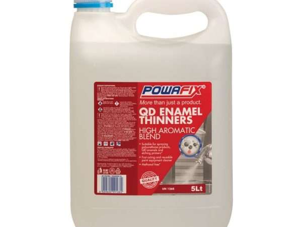 BULK PACK 4 X POWAFIX QD ENAMEL THINNERS 5L