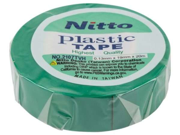NITTO INSULATION TAPE 20M GREEN