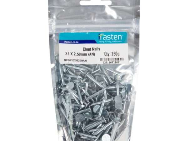 IFASTEN NAIL CLOUT 25MMX2.50MM 250G PP